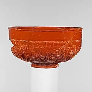 Terracotta bowl by Unknown Artist