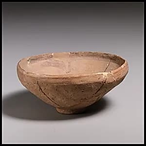 Terracotta bowl by Unknown Artist
