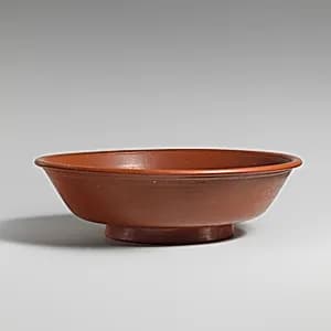 Terracotta bowl by Unknown Artist