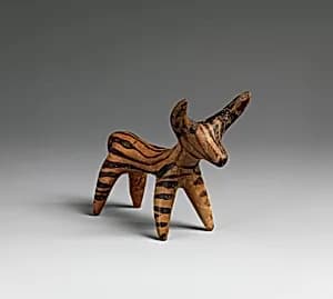 Terracotta bull by Unknown Artist