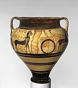 Terracotta chariot krater by Unknown Artist