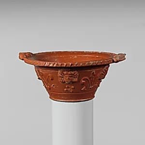 Terracotta cup by Unknown Artist