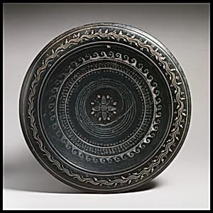 Terracotta dish by Unknown Artist