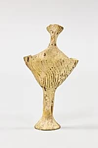 Terracotta female figure by Unknown Artist