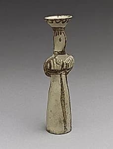 Terracotta female figure by Unknown Artist