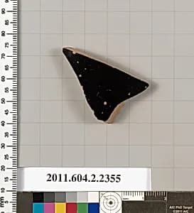 Terracotta fragment from a pot by Unknown Artist