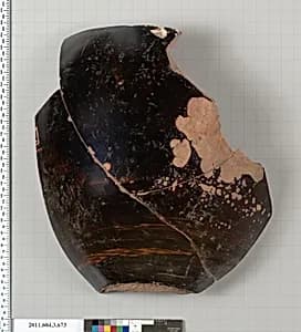 Terracotta fragment of a amphora by Unknown Artist