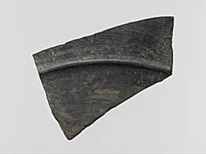 Terracotta fragment of a bowl by Unknown Artist