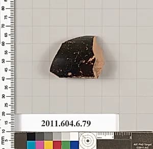Terracotta fragment of a bowl? by Unknown Artist