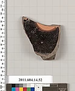 Terracotta fragment of a bowl by Unknown Artist
