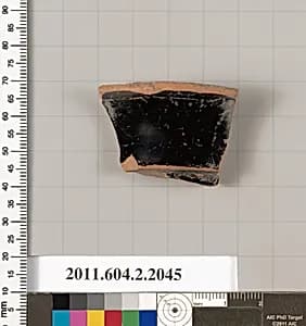 Terracotta fragment of a kalathos by Unknown Artist