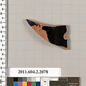 Terracotta fragment of a mug by Unknown Artist