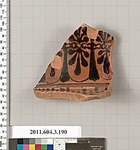 Terracotta fragment of a neck-amphora (jar) by Unknown Artist