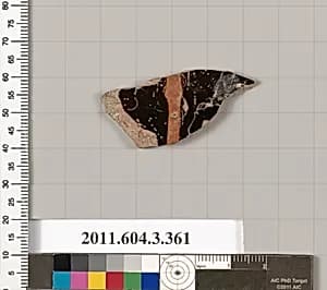 Terracotta fragment of a neck-amphora (jar) by Unknown Artist
