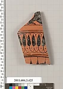 Terracotta fragment of a neck-amphora (jar) by Unknown Artist