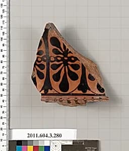 Terracotta fragment of a neck-amphora (jar) by Unknown Artist