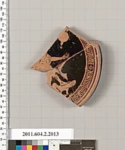 Terracotta fragment of a plate by Unknown Artist