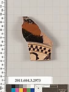 Terracotta fragment of a plate by Unknown Artist