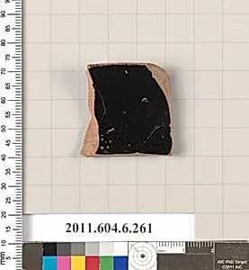 Terracotta fragment of a plate? by Unknown Artist