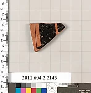 Terracotta fragment of a pot by Unknown Artist