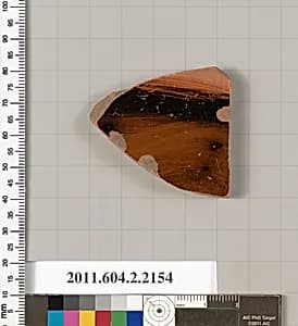 Terracotta fragment of a pot by Unknown Artist