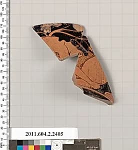 Terracotta fragment of a rhyton (vase for libations or drinking) by Unknown Artist
