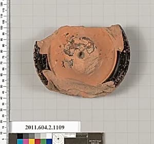 Terracotta fragment of a standlet by Unknown Artist