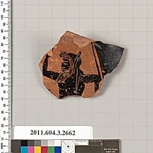 Terracotta fragment of an oinochoe (jug) by Unknown Artist