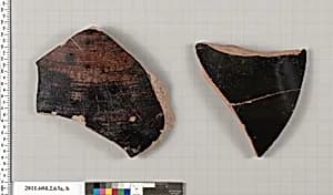 Terracotta fragments of a pot by Unknown Artist
