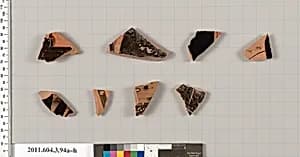 Terracotta fragments of amphorae (jars) by Unknown Artist