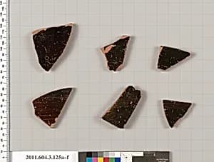 Terracotta fragments of amphorae (jars) by Unknown Artist