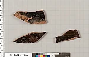 Terracotta fragments of amphorae (jars) by Unknown Artist