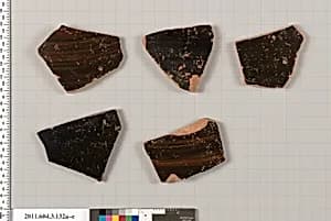 Terracotta fragments of amphorae (jars) by Unknown Artist