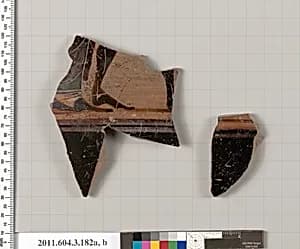 Terracotta fragments of an amphora (jar) by Unknown Artist