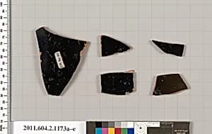 Terracotta fragments of closed shapes by Unknown Artist