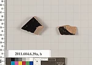 Terracotta fragments of closed shapes by Unknown Artist