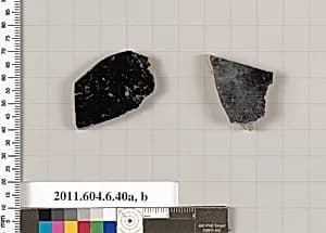 Terracotta fragments of closed shapes by Unknown Artist