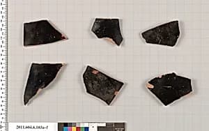 Terracotta fragments of closed shapes by Unknown Artist