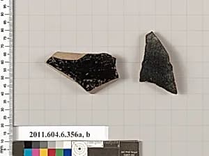 Terracotta fragments of closed shapes by Unknown Artist
