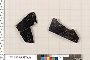 Terracotta fragments of closed shapes by Unknown Artist