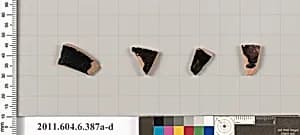 Terracotta fragments of closed shapes by Unknown Artist