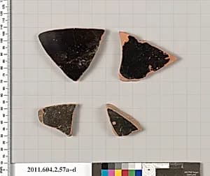 Terracotta fragments of pots by Unknown Artist