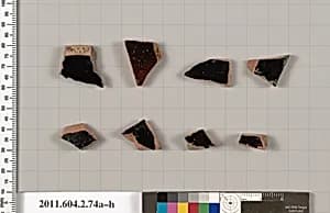 Terracotta fragments of pots by Unknown Artist