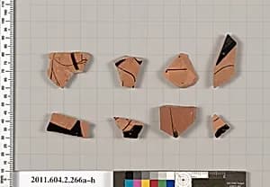Terracotta fragments of stamnoi (jars) by Unknown Artist