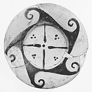 Terracotta Genucilia plate by Unknown Artist