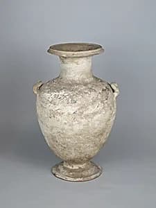 Terracotta Hadra hydria (water jar) by Unknown Artist