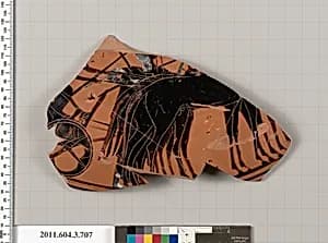 Terracotta hydria: kalpis (water jar) by Unknown Artist
