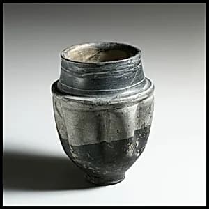 Terracotta indented beaker by Unknown Artist