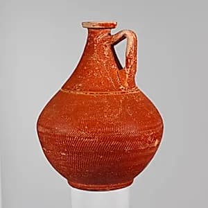 Terracotta jug by Unknown Artist