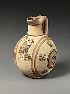 Terracotta jug by Unknown Artist